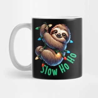 Sloth Christmas Mug